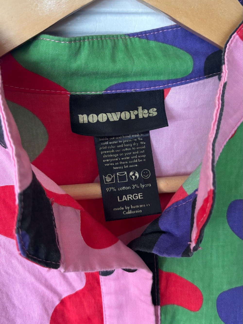 Nooworks Nico Static Button-Front Dress - Picture 3 of 3